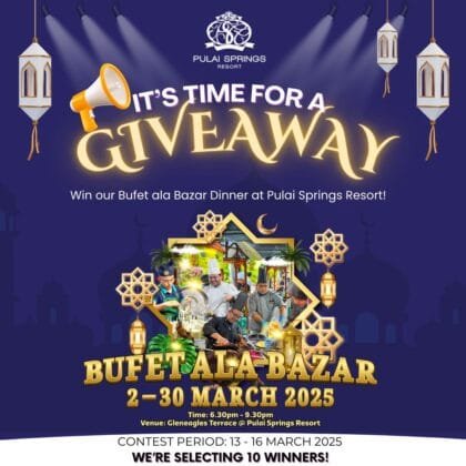 Bufet ala Bazar Giveaway