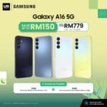 Save RM150 on Samsung Galaxy A16 5G